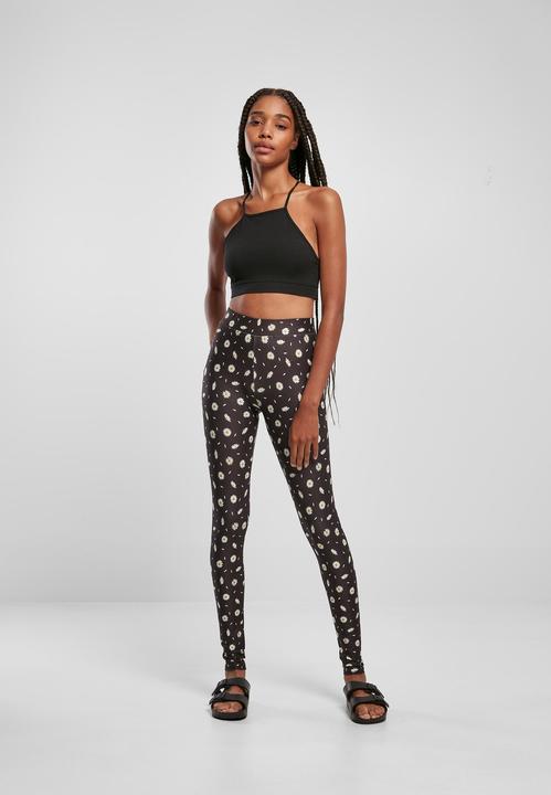 Actual product image Urban Classics Ladies Soft AOP Leggings - 16531 (XS)
