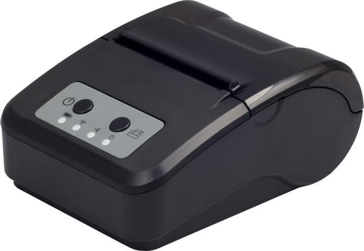 Produktbild Allnet mobildrucker/kassendrucker all-pm03 usb / bluetooth 58 mm schwarz (USB)