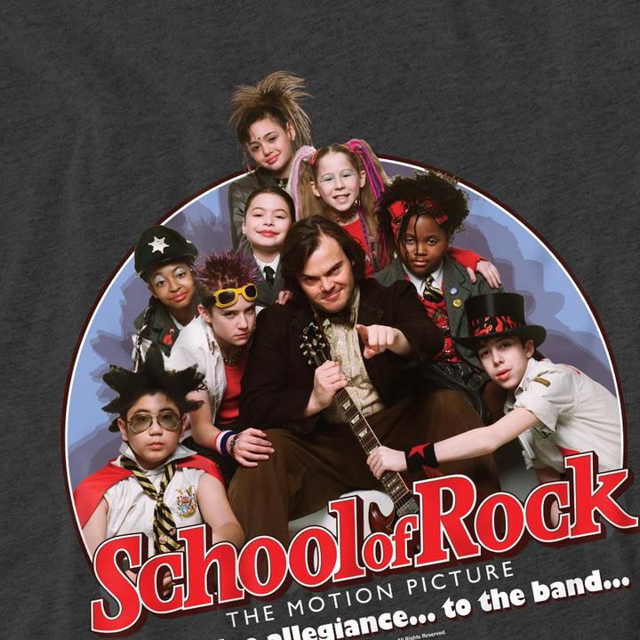 Actual product image School Of Rock Unisex Adult I Pledge Allegiance T-Shirt (XXL)