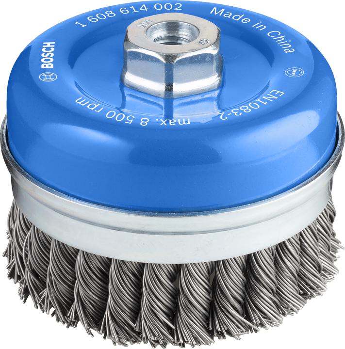 Actual product image Bosch Professional Zubehör PRO Metal heavy cup brush, 100 x 0.8 mm, thread