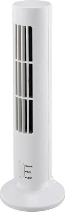 Produktbild Renkforce RF-USBF-690-WH USB-Ventilator (B x H x T) 105 x 335 x 105 mm