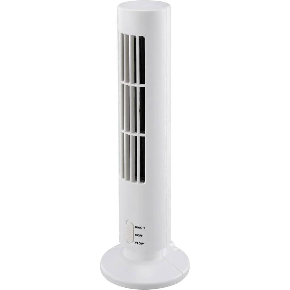 Thumbnail - Renkforce RF-USBF-690-WH USB-Ventilator (B x H x T) 105 x 335 x 105 mm, Ventilator, Weiss