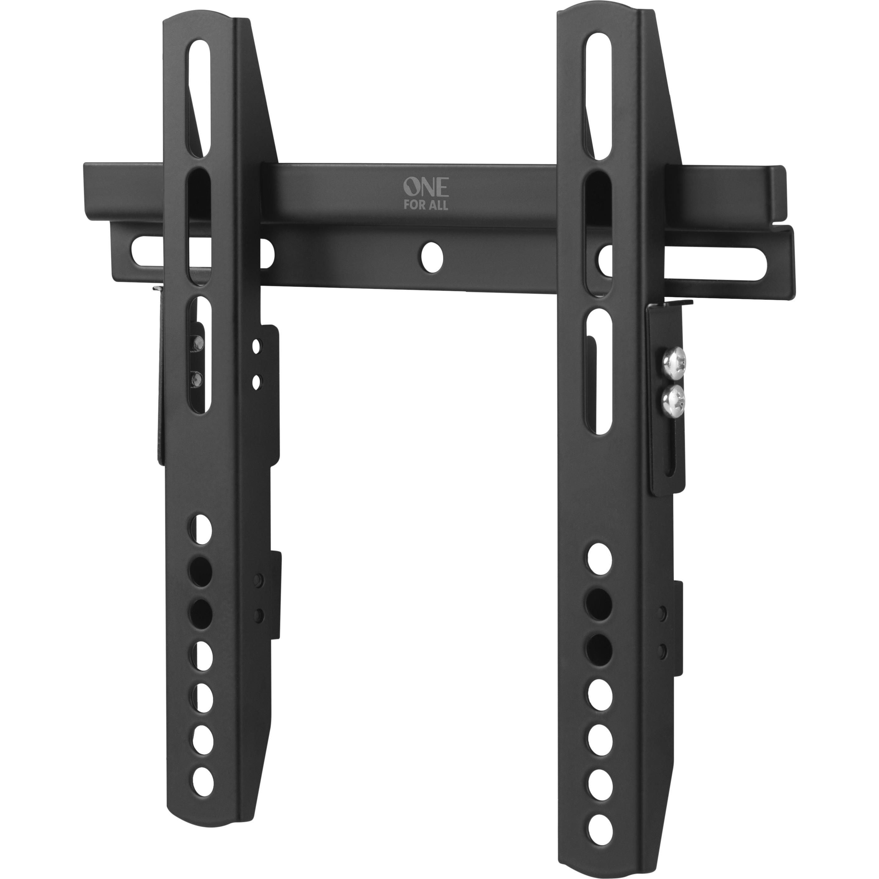 One for All Solid WM4212 (Wand, 43", 40 kg), TV Wandhalterung, Schwarz
