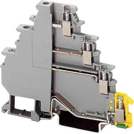Immagine prodotto Phoenix Contact Morsetto passante DLK 2,5-PE Grigio 50 pz.