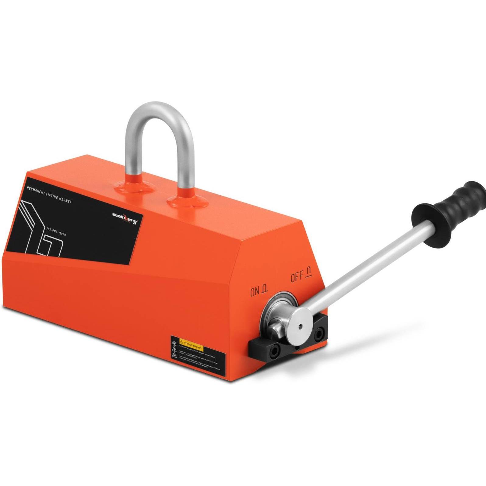 Thumbnail - Steinberg, Magnet, Lasthebemagnet Magnetheber Hebemagnet 1500 kg Permanentmagnet Kranmagnet (1 x)