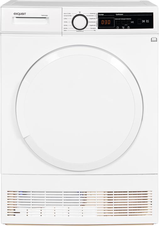 Produktbild Exquisit TK810-060 weiss (8 kg, Rechts)