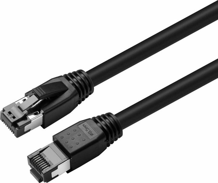 Actual product image MicroConnect CAT8.1 S/FTP 2m Black LSZH (S/FTP, CAT8.1, 2 m)