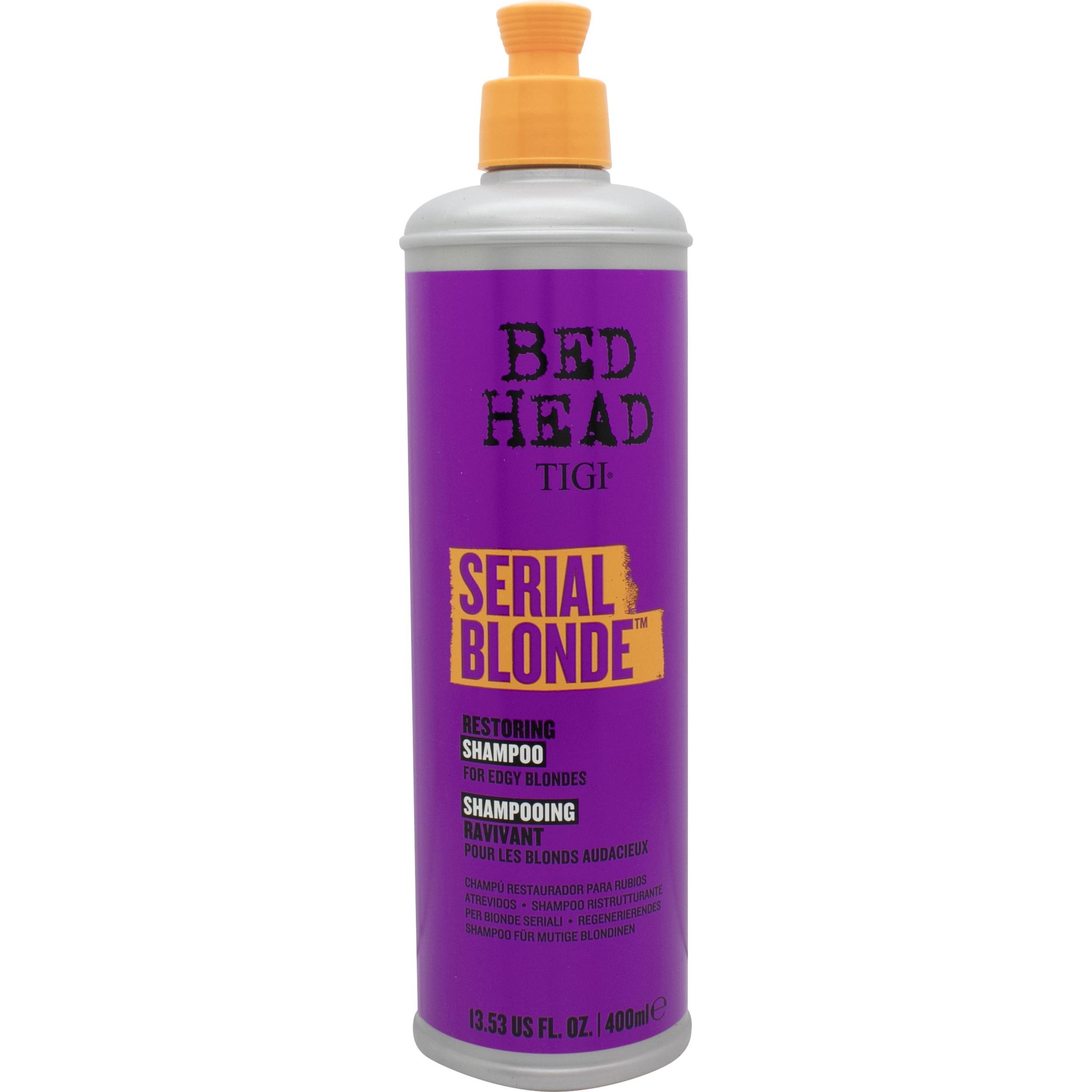 Tigi, Shampoo, BH serial Blonde Shampoo 400ml Bed Head (Flüssiges Shampoo, 400 ml)