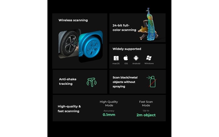 Actual product image Creality CR-Scan Ferret Pro