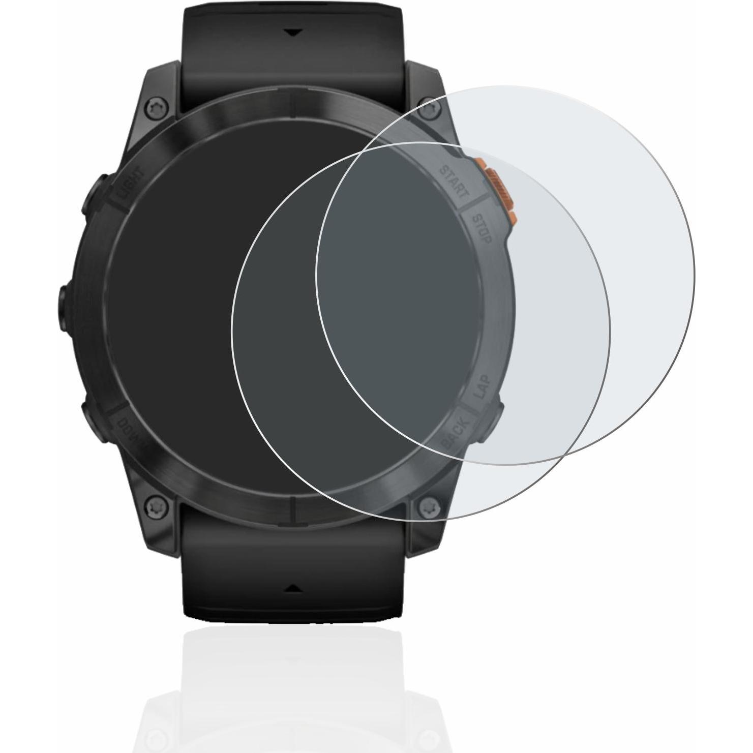 Thumbnail - BROTECT Entspiegelungs-Schutzfolie Displayschutz Matt, Smartwatch Schutzfolie, Grau