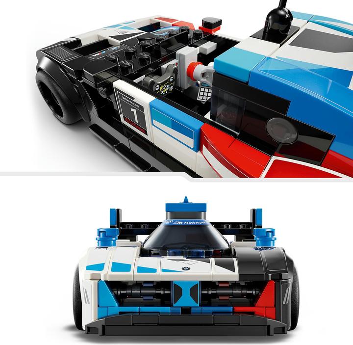 Image du produit LEGO BMW M4 GT3 & BMW M Hybrid V8 de course (76922, LEGO Speed Champions)