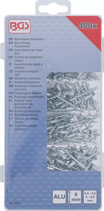 Produktbild BGS Blindnieten-Sortiment