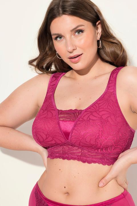 Produktbild Ulla Popken Bralette, Spitze, ohne Bügel, Cup B - F (95 D)
