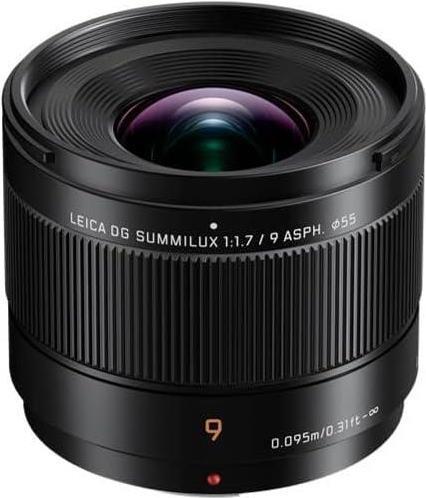 Actual product image Panasonic Leica DG 9mm 1.7 (Micro Four Thirds, Micro Four Thirds)