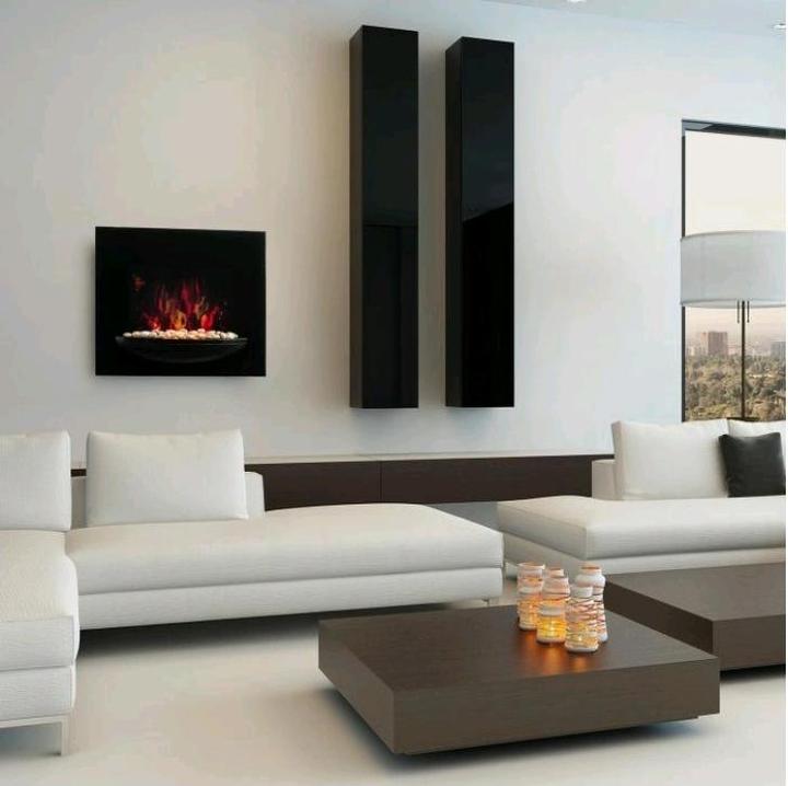 Produktbild Klarstein Feuerschale Elektrischer Wandkamin Schwarz