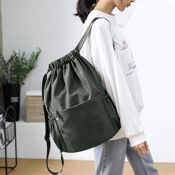 Produktbild Only-Bags.Store Sport Turnbeutel, wasserdichte Tasche Unisex Rucksack Daypack Gym Bag, Sporttasche Tasche für