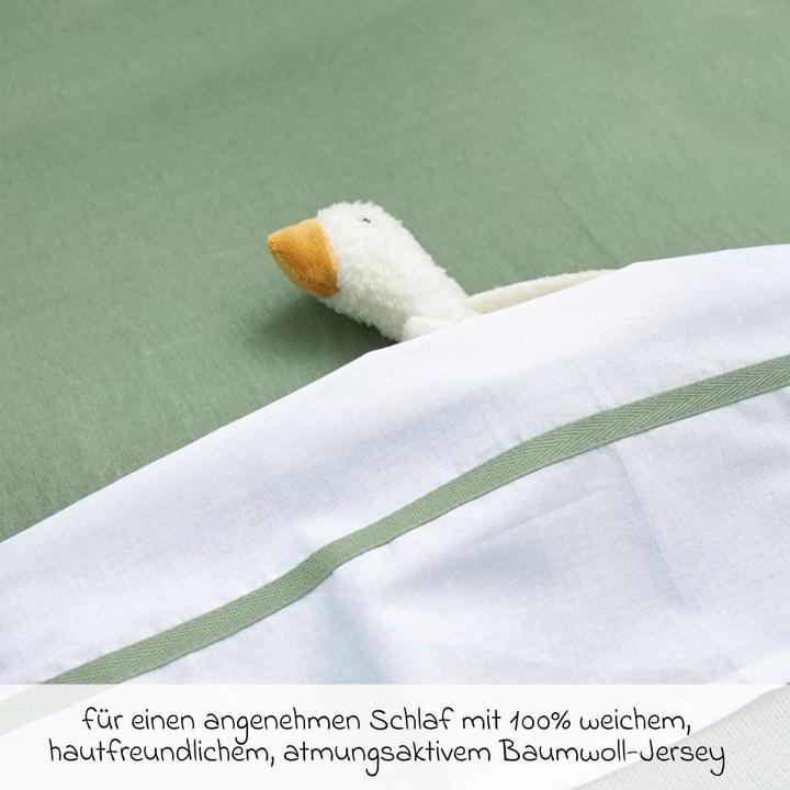 Actual product image Meyco Fitted sheet junior bed