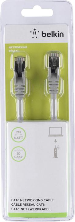 Belkin Patch cable RJ-45 (M) to RJ-45 (M) (S/FTP, CAT6, 2 m)