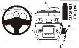 Immagine prodotto Brodit 853492 Supporto per auto Sedile Altea