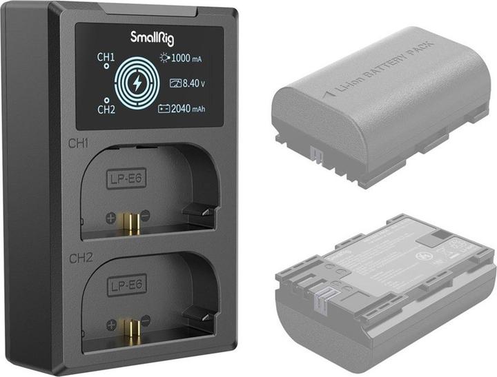 Actual product image SmallRig 4084 LP E6NH Camera Battery Charger (Charger)