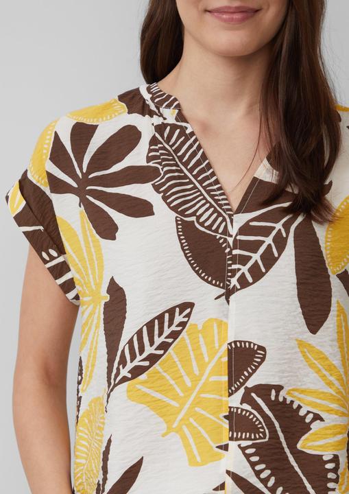 Image du produit S.Oliver Bluse Strukturierte Bluse mit Raff-Details (32)