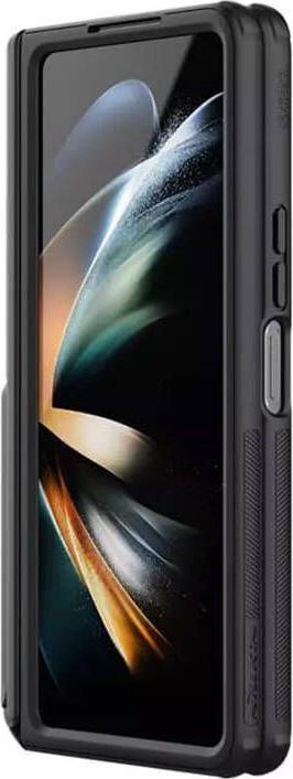 Actual product image Nillkin Super Frosted FOLD Slot+Stand Back Cover for Samsung Galaxy Z Fold 5 Black (Samsung Galaxy Z Fold5)