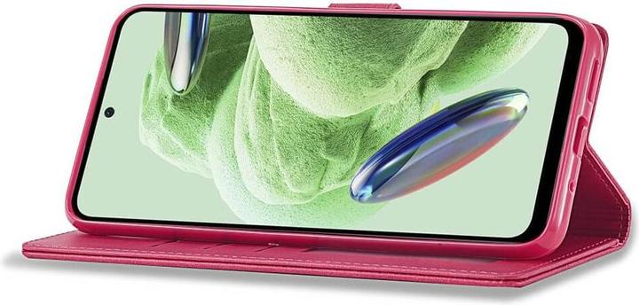 Produktbild LC.Imeeke Xiaomi Poco X5 Pro - Leder Etui Hülle pink (Xiaomi Poco X5 Pro)