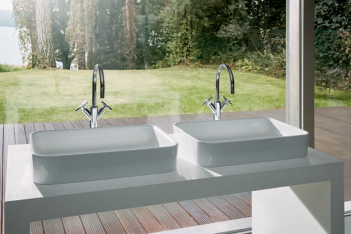 Produktbild Bette Art Aufsatz-Waschtisch ohne Hahnloch, A180 300 x 400 mm (300 mm, 400 mm)