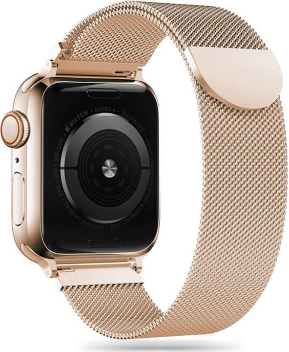 Image du produit Tech-Protect BRACELET MILANAIS APPLE WATCH 1/2/3/4/5 (38/40MM) OR (Acier inoxydable, Montre Apple)