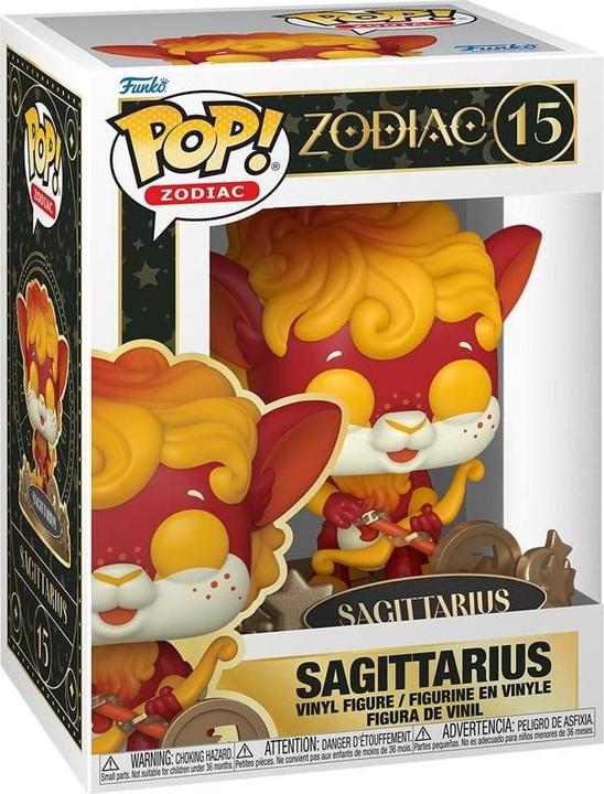 Actual product image Funko Zodiac POP! Zodiac Vinyl Figuren Sagittarius (Nov.) 9 cm