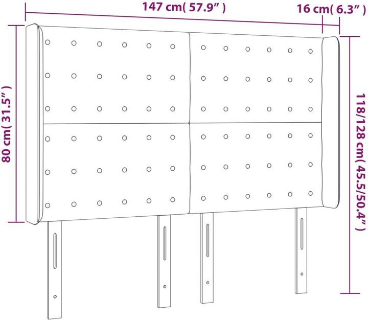 Image du produit vidaXL Astrid (147 x 16 x 128 cm)