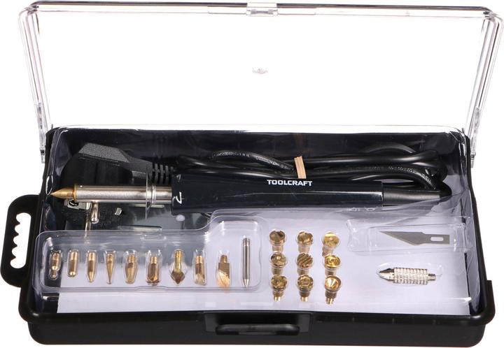Produktbild Toolcraft Brandmalkolben-Set 24-tlg