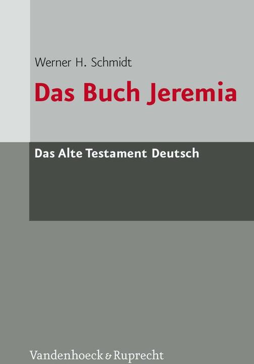 Produktbild Das Buch Jeremia 2 Bände (Deutsch, Werner H. Schmidt, 2013)