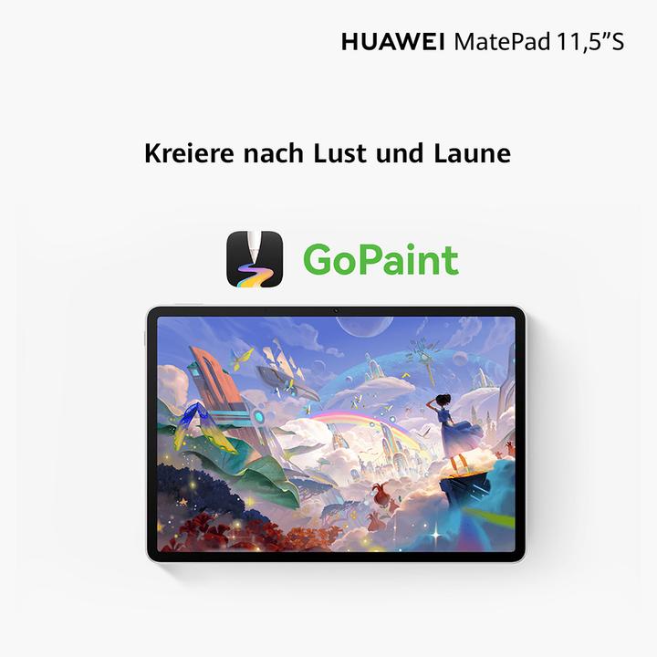 Actual product image Huawei Matepad 11.5" S (WLAN only, 11.50", 256 GB, Black, Grey, Space grey)