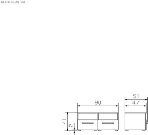 Image du produit Hasena Owita (90 x 50 x 41 cm)
