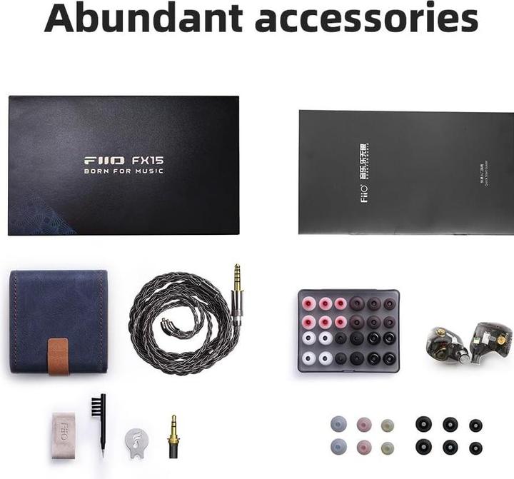 Image du produit FiiO FX15 (Pas de réduction du bruit, Filaire)