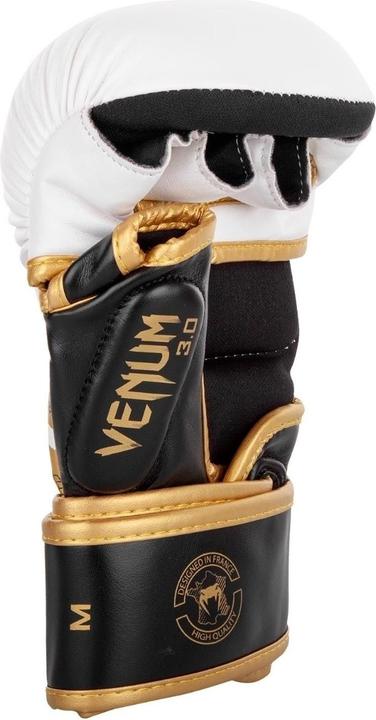 Image du produit Venum Challenger 3.0 Sparring Gloves - White/Black-Gold (8 OZ, S)