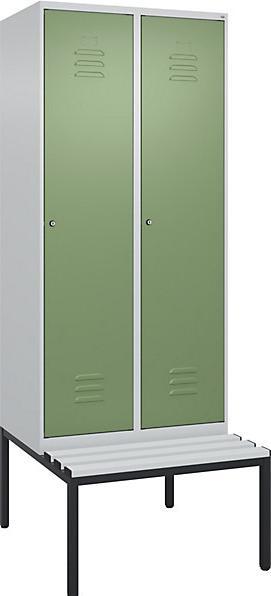 Actual product image C+P Locker Classic PLUS bench seat (80 cm, 212 cm)