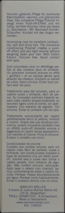 Actual product image Marlies Möller Lift Up Volume (200 ml)