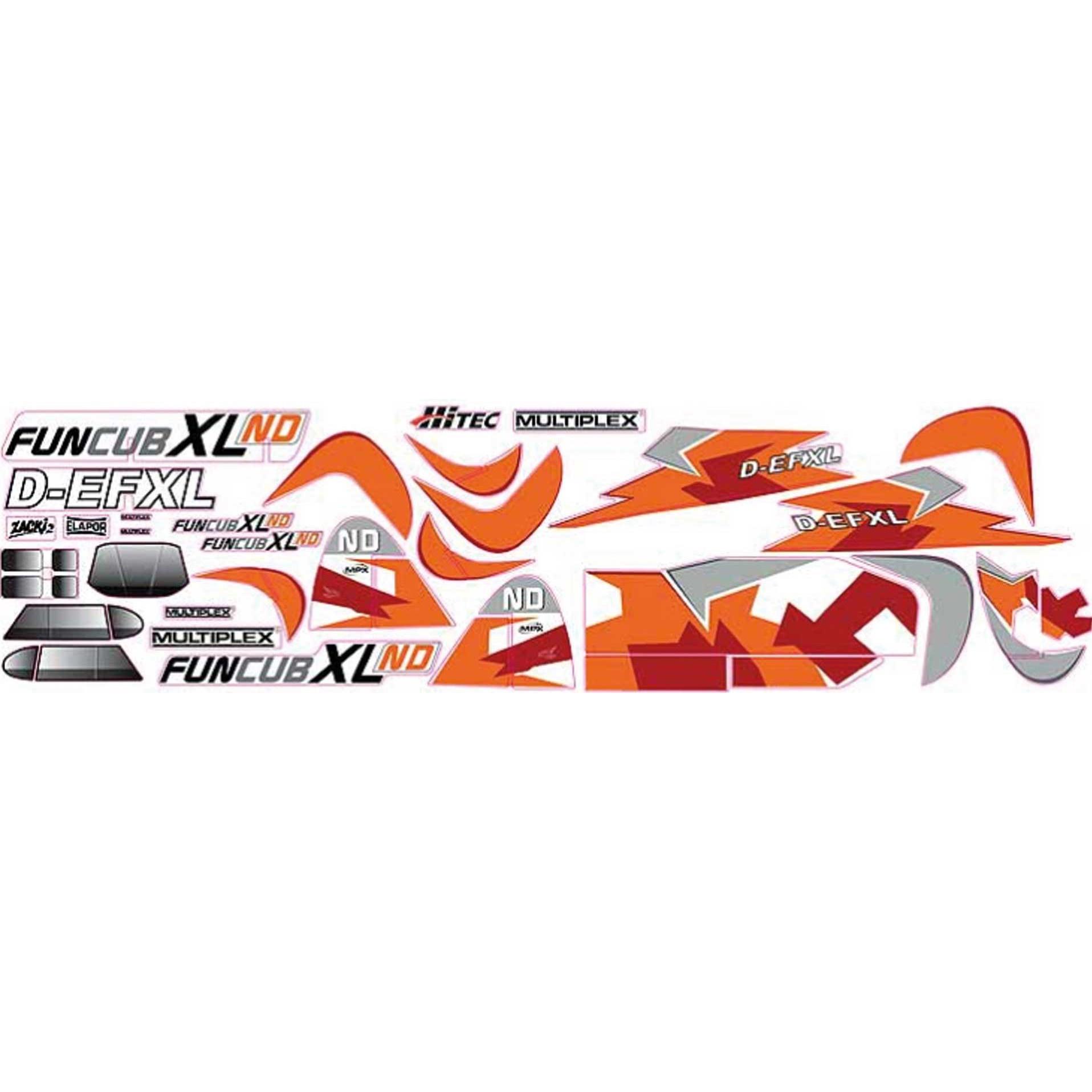Multiplex Dekorbogen FunCub XL ND