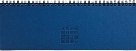 Produktbild Simplex Tisch-Querkalender Septant 30.7 x 10.5 cm, 2026, Blau (29 x 10.5 cm, Deutsch)