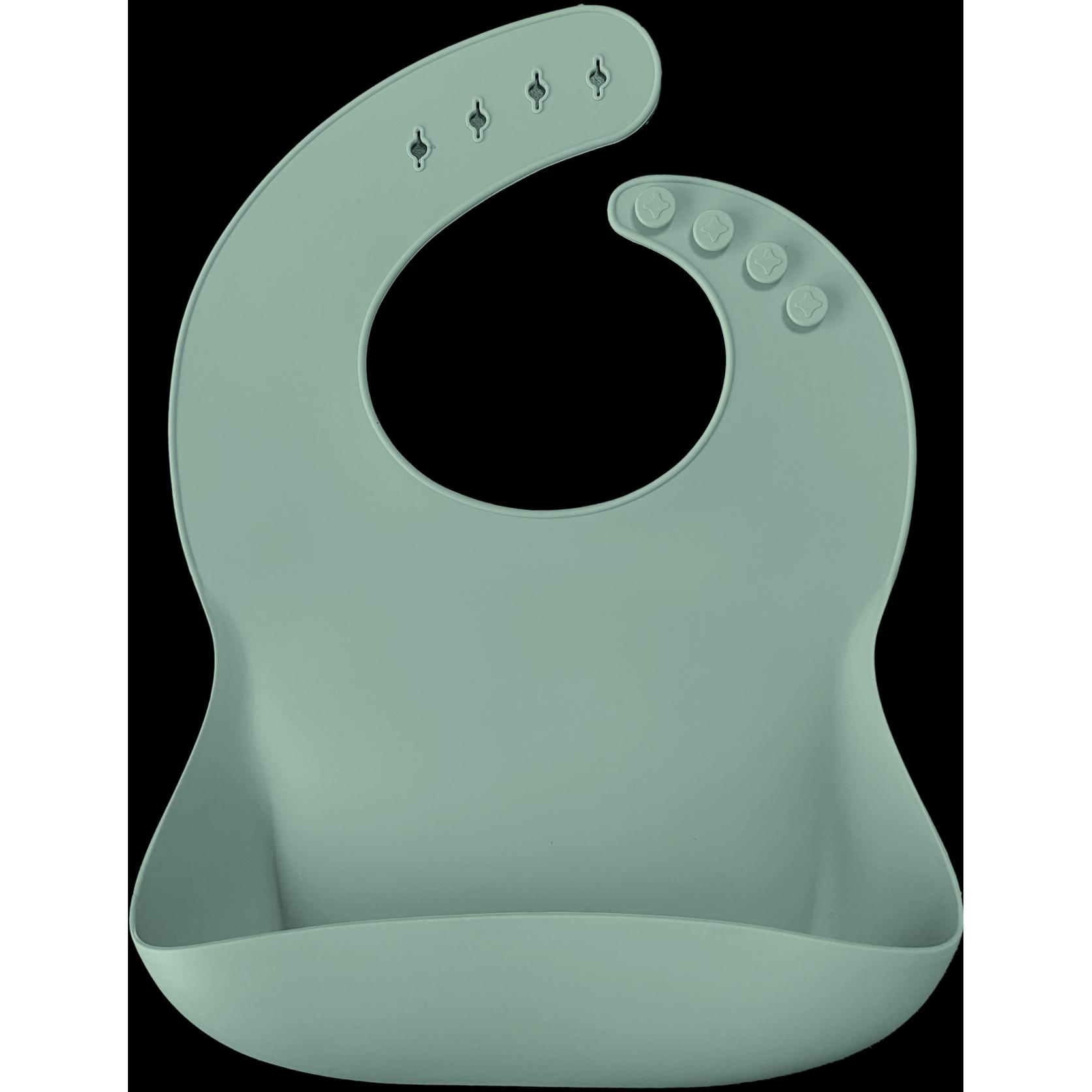 Minikoioi, Lätzchen, silicone bib BASICS, River Green, 101020058