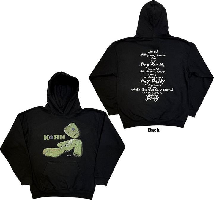 Produktbild Korn Issues Tracklist Back Print (Hoodie) (S)