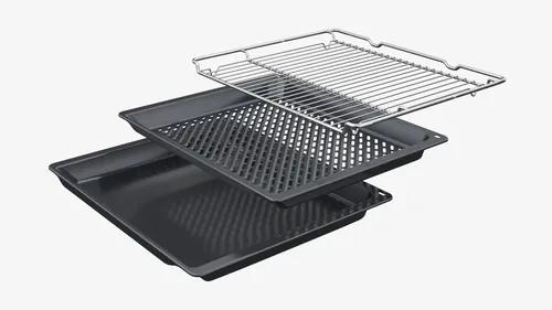 Produktbild Bosch Hausgeräte Built-in cooker set, HEG578BB4 + NIF645CB5E, Built-in cooker, Induction hob, HND675LS62