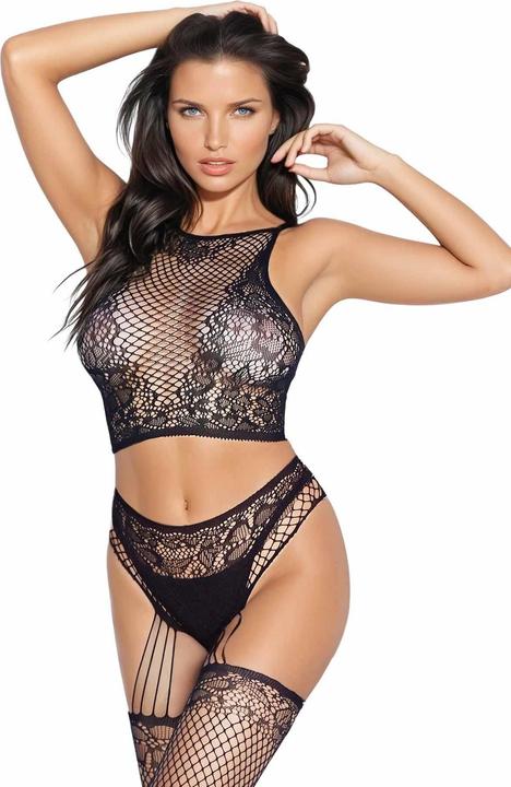 Produktbild Softline Bodystocking 2083 Schwarz (One Size)