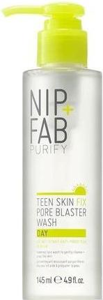 Actual product image Nip + Fab Teen Skin Fix Pore Blaster Day Face Wash with Wasabi Extract and Vitamin E Cleansing Micel (Cleansing gel, 145 ml)