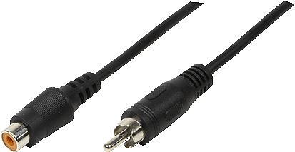 Image du produit LogiLink Câble d'extension CA (5 m, RCA)