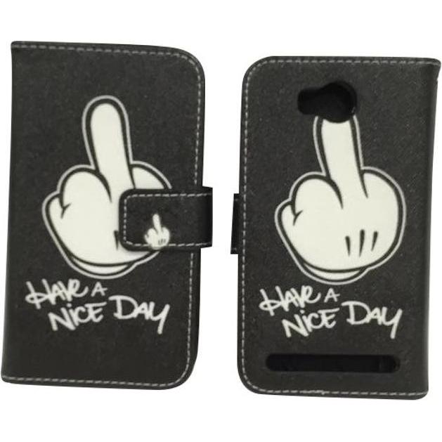 König Design Schutz Handy Hülle für Huawei Y3 II Case Cover Tasche Wallet Etui Handyhülle Neu (Huawei Y3 II), Smartphone...
