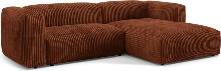 Image du produit Micadoni Canapé D'Angle Droit Modulaire, "Martina", 2 Places, 283x176x75 Fabriqué en Europe (Canapé modulaire, Canapé d'angle)