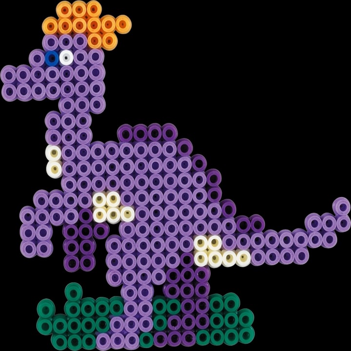 Actual product image Hama Perlen Ironing beads set Midi- Dino World